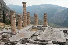 The archaeological site of Delphi