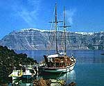 boat tour of the Caldera.