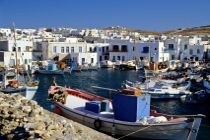 Naoussa Harbour, Paros, Cyclades, Greece