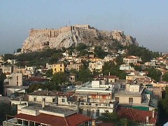 Acropolis and Plaka from Hotel Astor