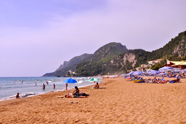 Glyfada Beach, Corfu