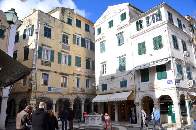 Corfu town