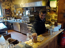 Milia has a great vegeterean restaurant and delicious tsikoudia