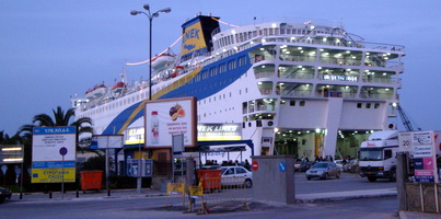 Eleftherios venizelos ferry to Chania, Crete