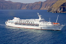 Louis Cruises, Saphire in Santorini, Greece