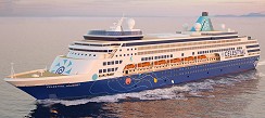 The "Celestyal Journey" cruise ship of Celestyal Cruises
