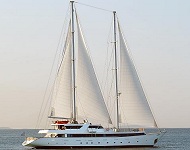 'Panorama II' The 'Panorama II' sail cruiser of Variety Cruises