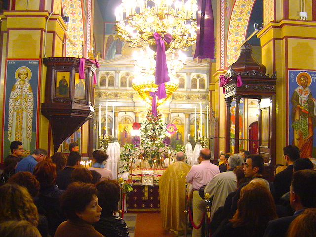 Friday of the Epitaphios in Kea