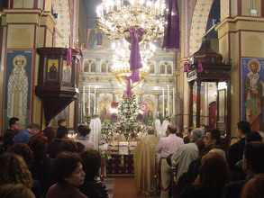 Friday of the Epitaphios in Kea