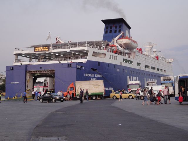 Pireaus to Lesvos ferry