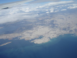 Athens-Pireaus from the air