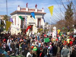 Carnival in Kea, Greece
