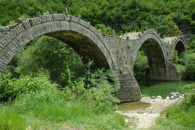 Zagori, Plakidha Bridge, Epirus, Greece
