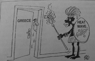 heatwave in Greece