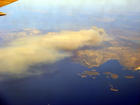 Fires in Greece 2007