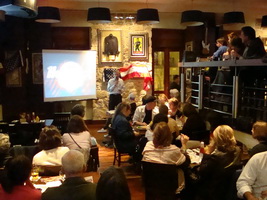 Democrats Abroad at Hardrock Cafe, Athens, Greece