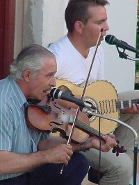 Master violinist Andonakis Zoulos, Kea, Greece