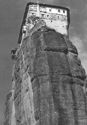 Rossani monastery, meteora, greece