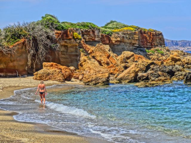 Beach near Monemvasia, Greece