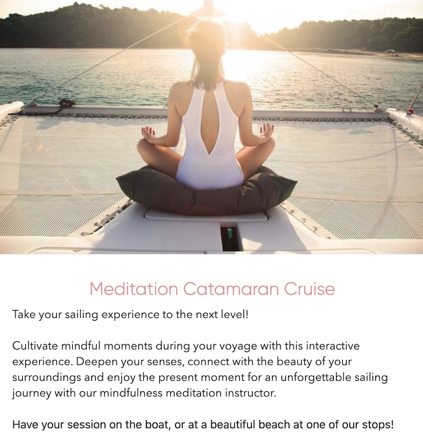 Sailing Meditation and Yoga Cruise