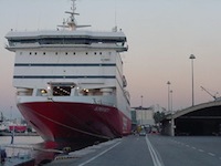 Ferry to Italy from Patras, Greece