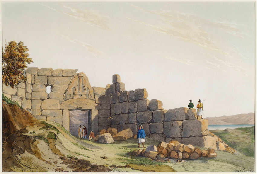 DuMoncel Lion Gate at Mycenae
