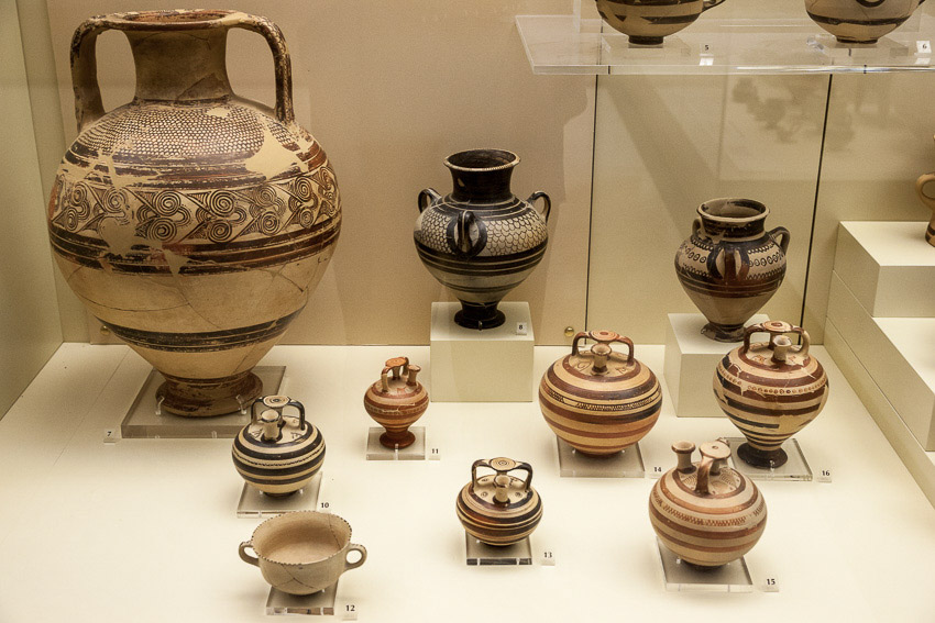 Mycenae Museum pieces