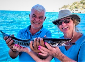 Snorkle and fishing in Rhodes