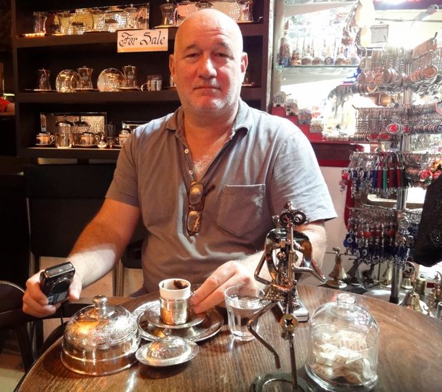Turkish Coffee in Istanbul Grand Bazaar