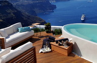 aqua suites hotel, santorini, greece