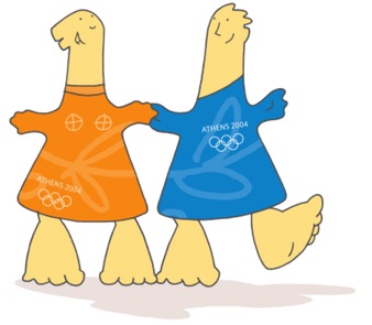 Olympic Mascots from Athens 2004