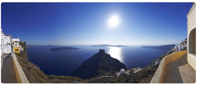 Caldera View from Imerovigli, Santorini, Greece