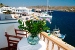 Sea and port view from a balcony , Amorgos Pension, Katapola, Amorgos, Greece