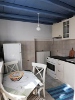 Standard House kitchen, Emprostiada Traditional Guesthouse, Chora, Amorgos, Greece
