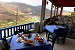 Breakfast area and the restaurant, Vigla Hotel, Tholaria, Amorgos, Cyclades, Greece
