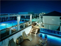 Roof top swimming pool of Saint George Lycabettus Hotel, Athens