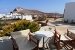 Chora view from a terrace, Horizon Hotel, Chora, Folegandros, Cyclades, Greece
