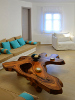 The Reception area, The Mar Inn Hotel, Chora, Folegandros, Cyclades, Greece