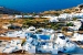 Aerial viewing of the hotel, The Mar Inn Hotel, Chora, Folegandros, Cyclades, Greece