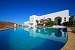 Solaris hotel exterior and swimming pool, Solaris Hotel, Folegandros, Cyclades, Greece