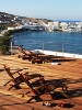Overlooking Karavostassi port, Vrahos Hotel Apartments, Karavostassi, Folegandros, Cyclades, Greece