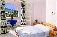 A room at the Markos Beach Hotel, Ios