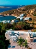 View to Psathi port from the hotel , The Windmill Boutique Hotel, Psathi, Kimolos, Cyclades, Greece