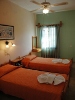 Separate bedroom of an apartment, Meltemi Hotel, Kythnos, Cyclades, Greece