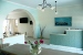 Interior lounge, Aeolis Hotel, Adamas, Milos, Cyclades, Greece