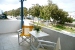 Top floor view of the surrounding scenery , Aeolis Hotel, Adamas, Milos, Cyclades, Greece