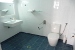 A bathroom, Aeolis Hotel, Adamas, Milos, Cyclades, Greece