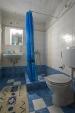 The bathroom at the annex house, Aera Milos Windmill, Milos, Cyclades, Greece