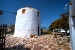 The Windmill exterior & garden area, Aera Milos Windmill, Milos, Cyclades, Greece