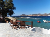 On the waterfront, Apollon Pension, Pollonia, Milos